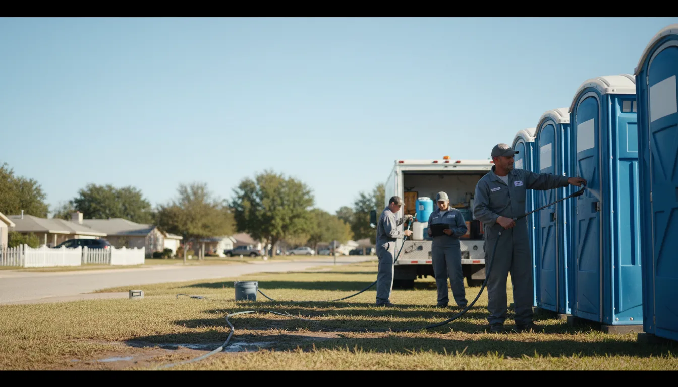 Long-Term Portable Toilet Rental in Mode, IL near me